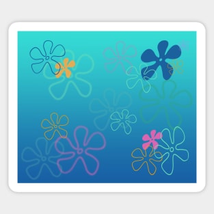 Spongebob Squarepants background Sticker